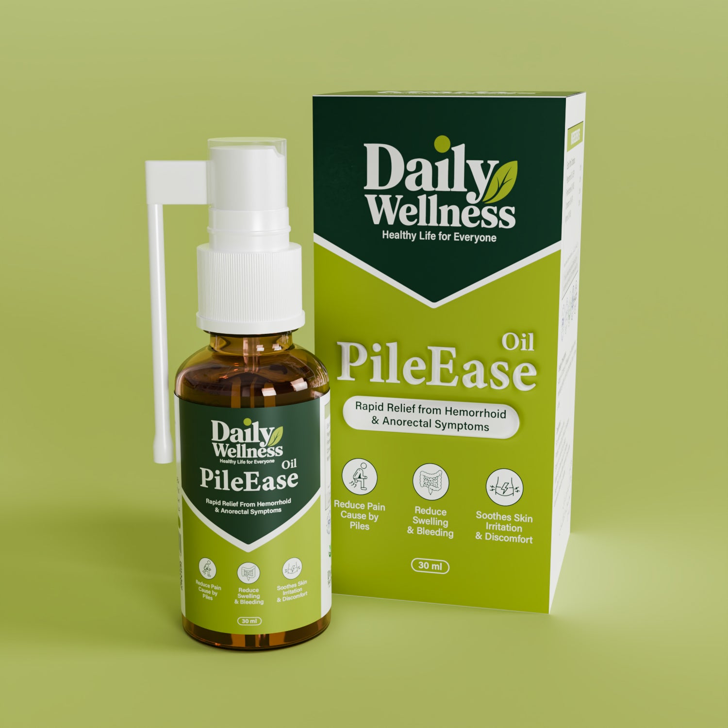 Haemorrhoids Pain Relief Oil in Pakistan  
